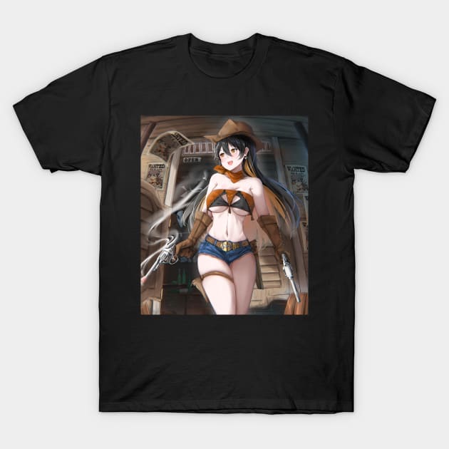 Wild West Monerochan T-Shirt by Monero Art Fund